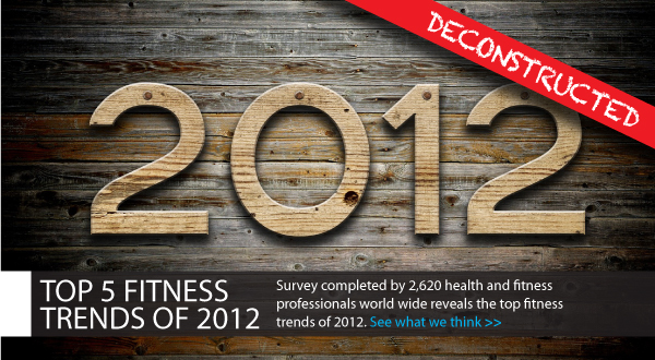 Deconstructed 2012 Fitness Trends Total Therapy Physiotherapy Burnaby Vancouver