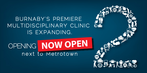 Total Therapy Expanding! Burnaby Physiotherapy Vancouver